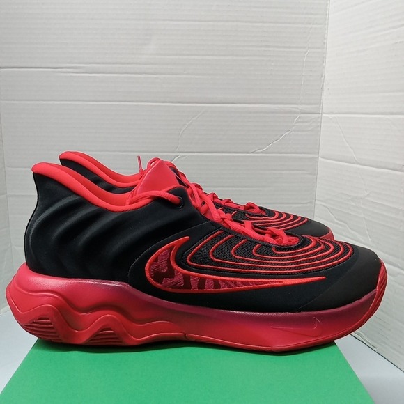 Nike Giannis Immortality 4 Men\'s Basketball Shoes Size 12 Black/Team Red main image 9